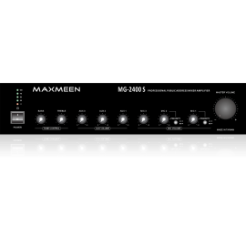 MAXMEEN Power Amplifier MG-2400S امبلي فير ماكسمين صناعة تايوانية  قسم واحد بقوة 240 وات مناسب للمساجد والمدارس ضمان سنتين